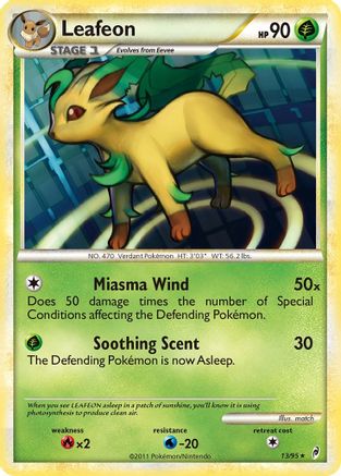 Leafeon/95 - Call of Legends Reverse Holofoil