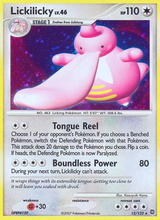 Lickilicky/132 - Secret Wonders Holofoil