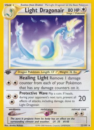 Light Dragonair/105 - Neo Destiny 1st Edition
