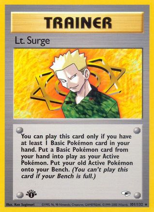 Lt. Surge (101) 101/132 - Gym Heroes