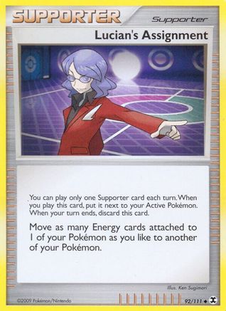 Lucian's Assignment/111 - Rising Rivals Reverse Holofoil