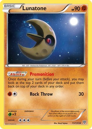 Lunatone/135 - Plasma Storm