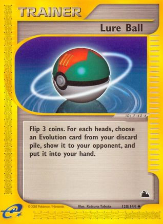 Lure Ball 128/144 - Skyridge Reverse Holofoil