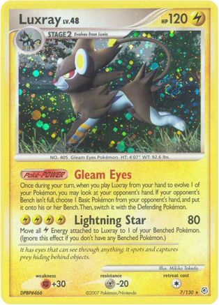 Luxray/130 - Diamond and Pearl Reverse Holofoil
