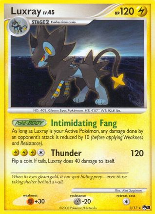 Luxray/17 - POP Series 8 Holofoil