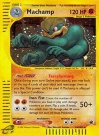 Machamp (16)/165 - Expedition Reverse Holofoil