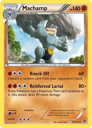Machamp (50)/101 - Plasma Blast Reverse Holofoil