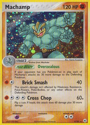 Machamp/101 - Hidden Legends Holofoil