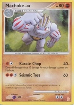 Machoke - DP Trainer Kit Manaphy & Lucario
