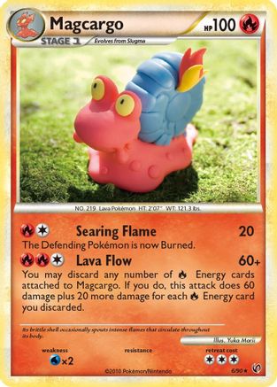Magcargo/90 - Undaunted Holofoil