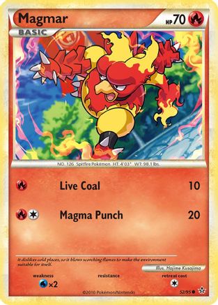 Magmar/95 - Unleashed Reverse Holofoil