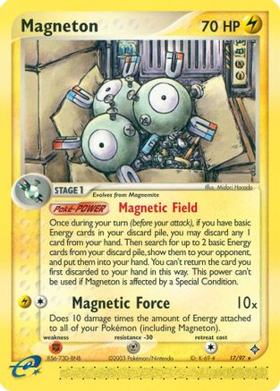 Magneton 17/97 - Dragon Reverse Holofoil