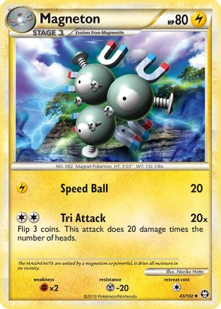 Magneton/102 - Triumphant Reverse Holofoil