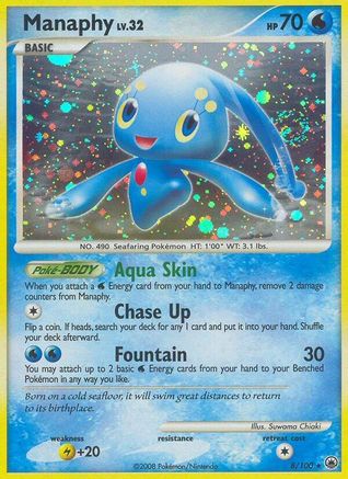 Manaphy/100 - Majestic Dawn Holofoil