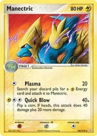 Manectric/110 - Holon Phantoms Reverse Holofoil
