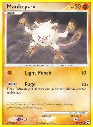 Mankey/106 - Great Encounters Reverse Holofoil