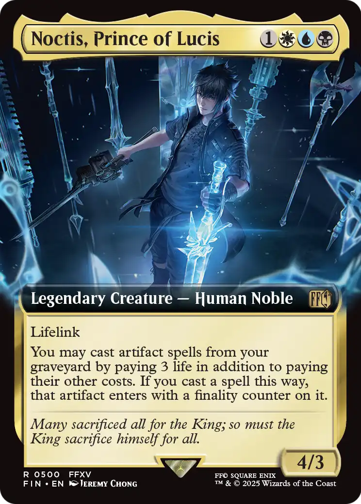 Noctis, Prince of Lucis (Extended Art) (FIN-500) [FINAL FANTASY]