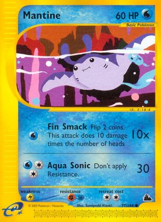 Mantine/144 - Skyridge Reverse Holofoil