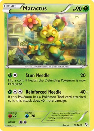 Maractus/124 - Dragons Exalted Reverse Holofoil