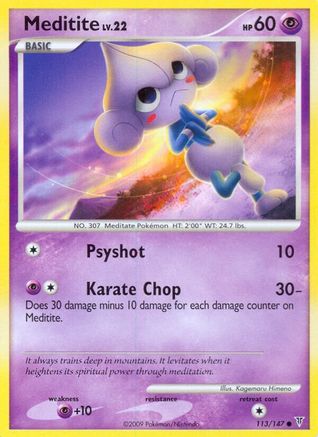 Meditite/147 - Supreme Victors Reverse Holofoil