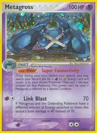 Metagross/107 - Deoxys Holofoil