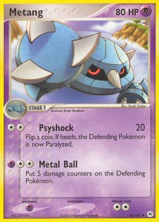 Metang - 43/101/101 - Hidden Legends