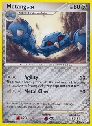 Metang (64)/146 - Legends Awakened Reverse Holofoil