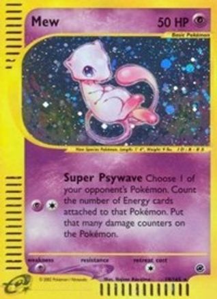Mew (19)/165 - Expedition Holofoil