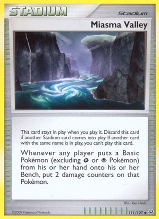 Miasma Valley/127 - Platinum Reverse Holofoil