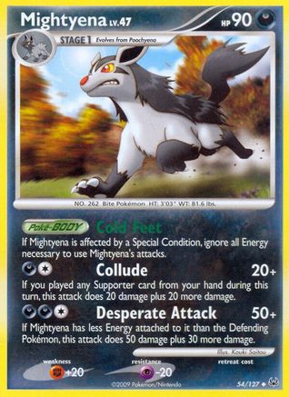 Mightyena/127 - Platinum
