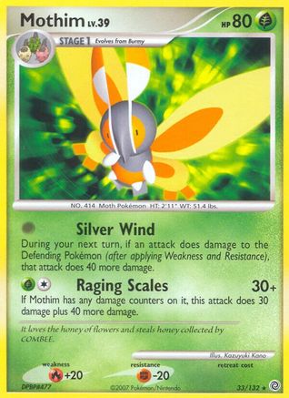 Mothim/132 - Secret Wonders Reverse Holofoil