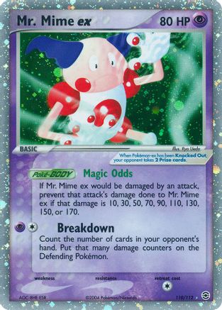 Mr. Mime ex - 110/112/112 - FireRed & LeafGreen Holofoil