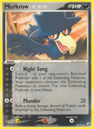 Murkrow/115 - Unseen Forces Reverse Holofoil