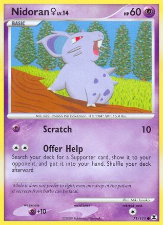 Nidoran F/111 - Rising Rivals