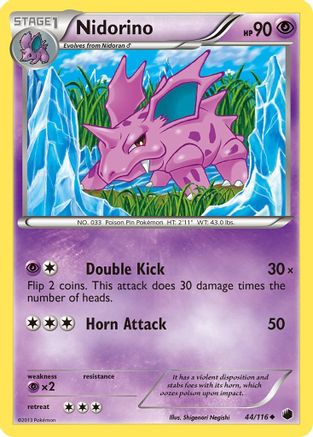 Nidorino/116 - Plasma Freeze