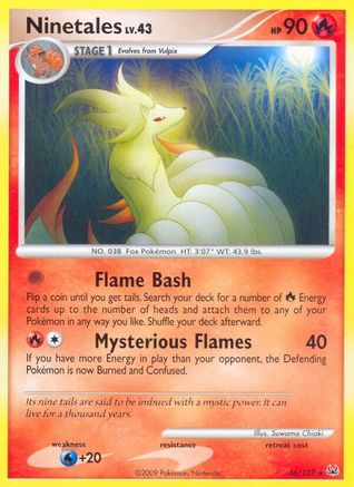 Ninetales/127 - Platinum