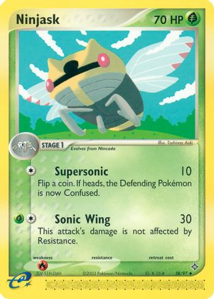 Ninjask - 38/97/97 - Dragon