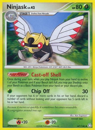 Ninjask/146 - Legends Awakened Reverse Holofoil