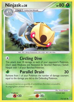 Ninjask/147 - Supreme Victors Reverse Holofoil