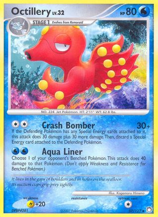 Octillery/123 - Mysterious Treasures Reverse Holofoil