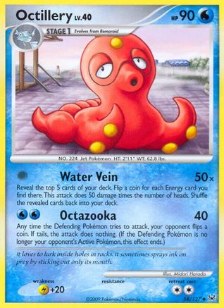 Octillery/127 - Platinum