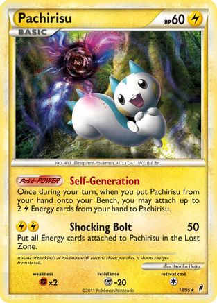 Pachirisu/95 - Call of Legends Holofoil