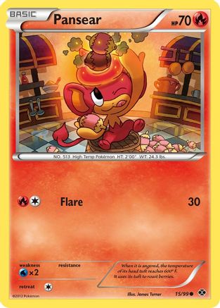 Pansear/99 - Next Destinies Reverse Holofoil