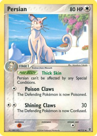 Persian/112 - FireRed & LeafGreen Reverse Holofoil