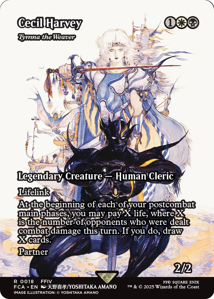 Cecil Harvey - Tymna the Weaver (Showcase) (FCA-018) (Borderless) [FINAL FANTASY: Through the Ages]