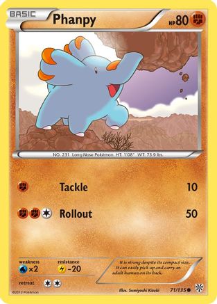 Phanpy/135 - Plasma Storm Reverse Holofoil