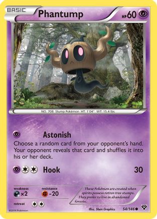 Phantump/146 - XY Base Set Reverse Holofoil
