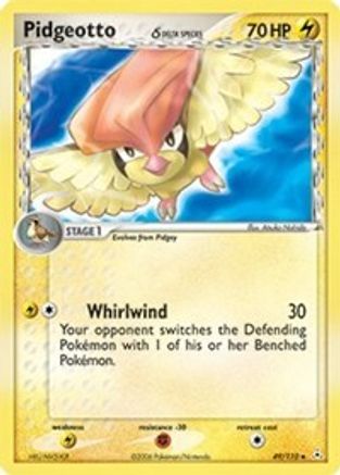 Pidgeotto (Delta Species)/110 - Holon Phantoms Reverse Holofoil