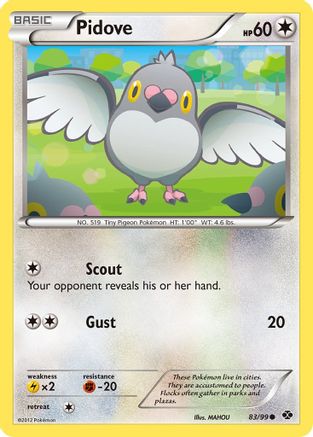 Pidove/99 - Next Destinies Reverse Holofoil