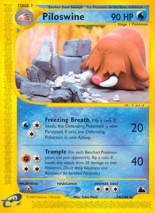 Piloswine (24)/144 - Skyridge